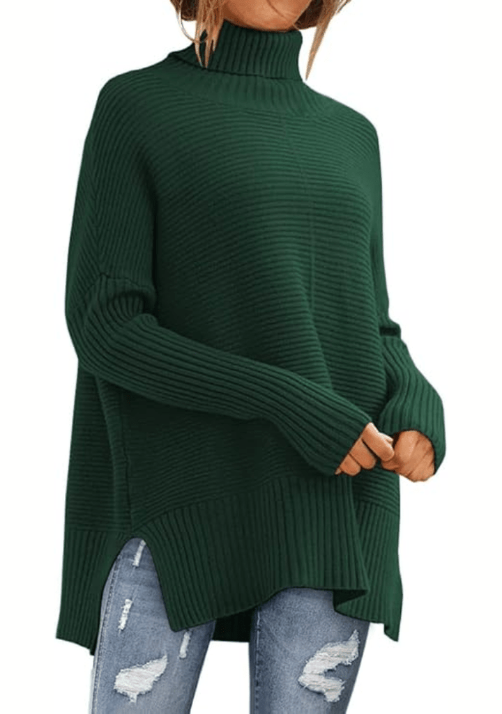 Elisa | Maglia Calda a Collo Alto Avvolgente