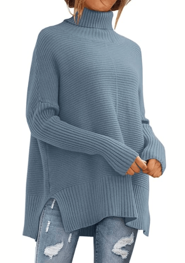 Elisa | Maglia Calda a Collo Alto Avvolgente