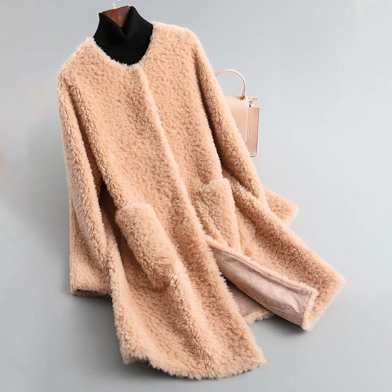Tahliaa | Cappotto Teddy Caldo e Morbido con Tasche