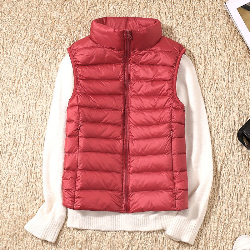 Saphire | Gilet elegante in piuma