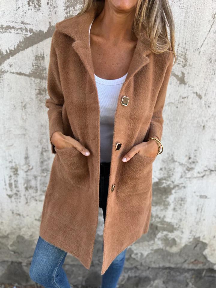 Marce | Cappotto Elegante a Maglia Grossa