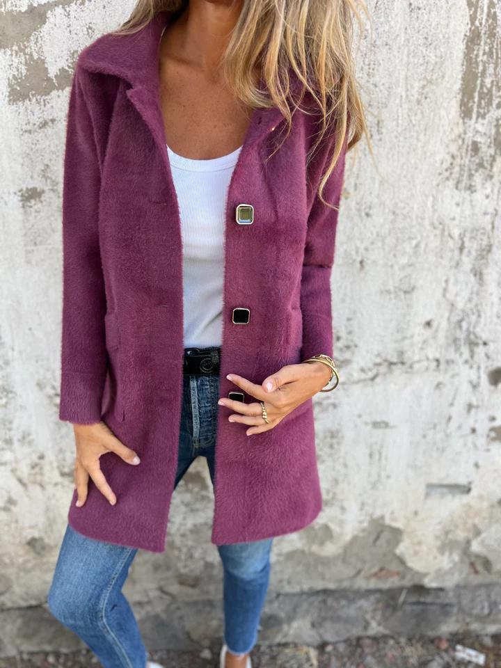 Marce | Cappotto Elegante a Maglia Grossa