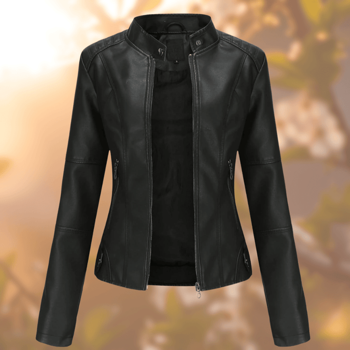Amora | Giacca in pelle elegante