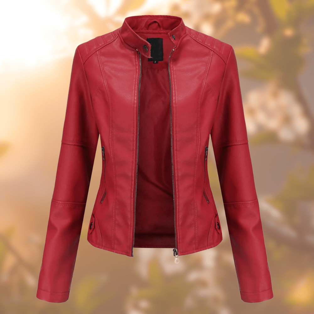Amora | Giacca in pelle elegante
