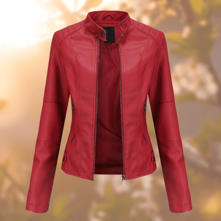 Amora | Giacca in pelle elegante