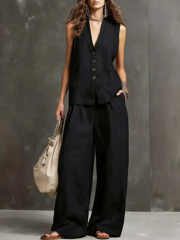 Set Gilet e Pantaloni Eleganti