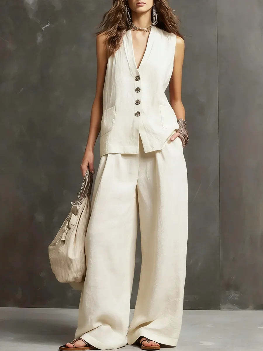 Set Gilet e Pantaloni Eleganti