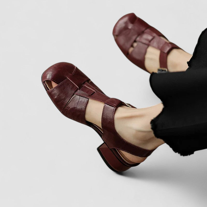 AMELIA | SCARPE ORTOPEDICHE MARY JANE IN VERA PELLE