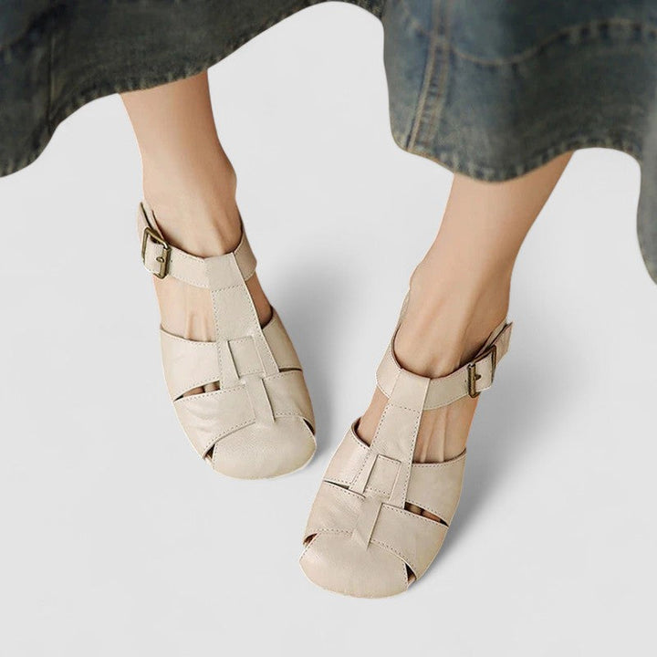 AMELIA | SCARPE ORTOPEDICHE MARY JANE IN VERA PELLE