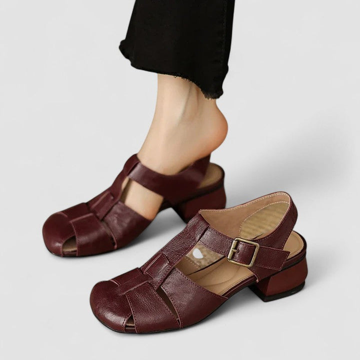 AMELIA | SCARPE ORTOPEDICHE MARY JANE IN VERA PELLE