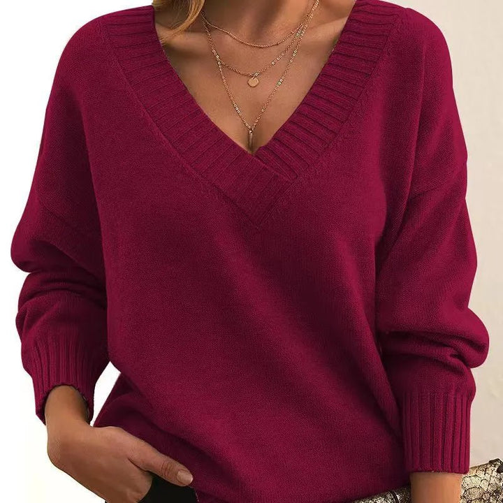 Sofia | Maglia Morbida con Scollo a V