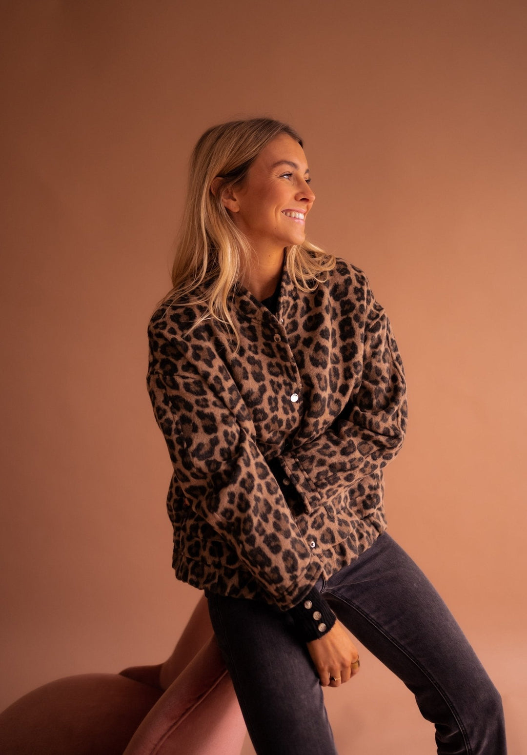 Charlene | Giacca Leopardata alla Moda